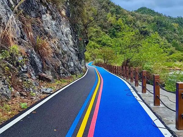 慈溪彩色沥青道路